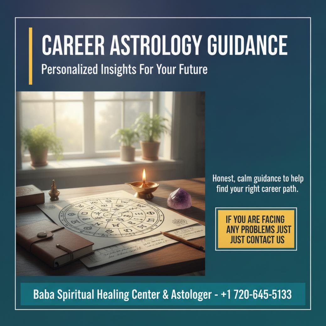 career astrology guidance items on desk in Englewood CO