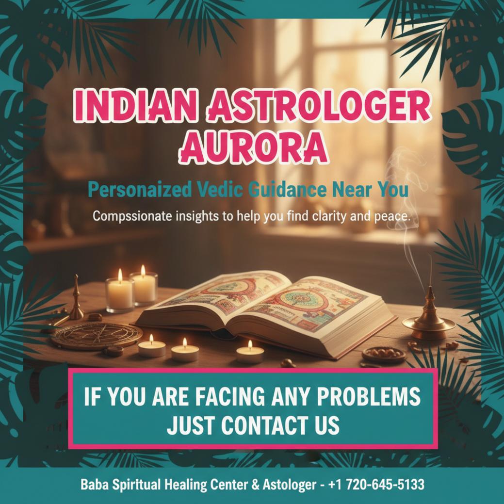Indian astrologer tools on wooden desk calm setting Aurora