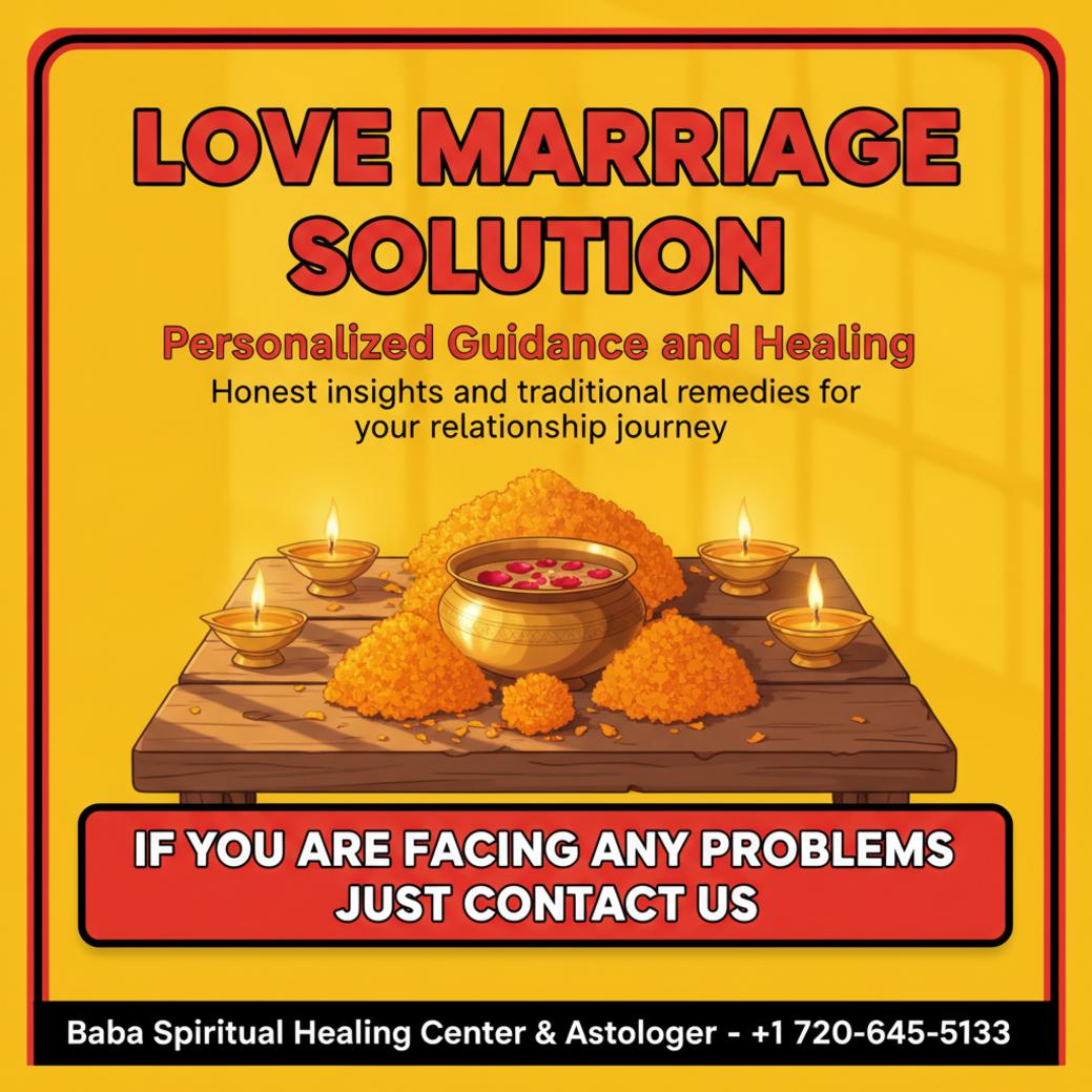 Love marriage solution astrology altar with calm light Englewood CO