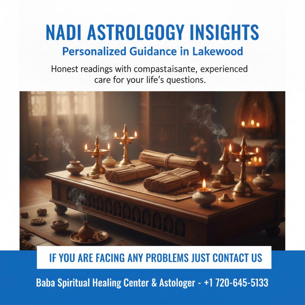 ancient palm leaf manuscripts and brass lamps for nadi astrology Lakewood