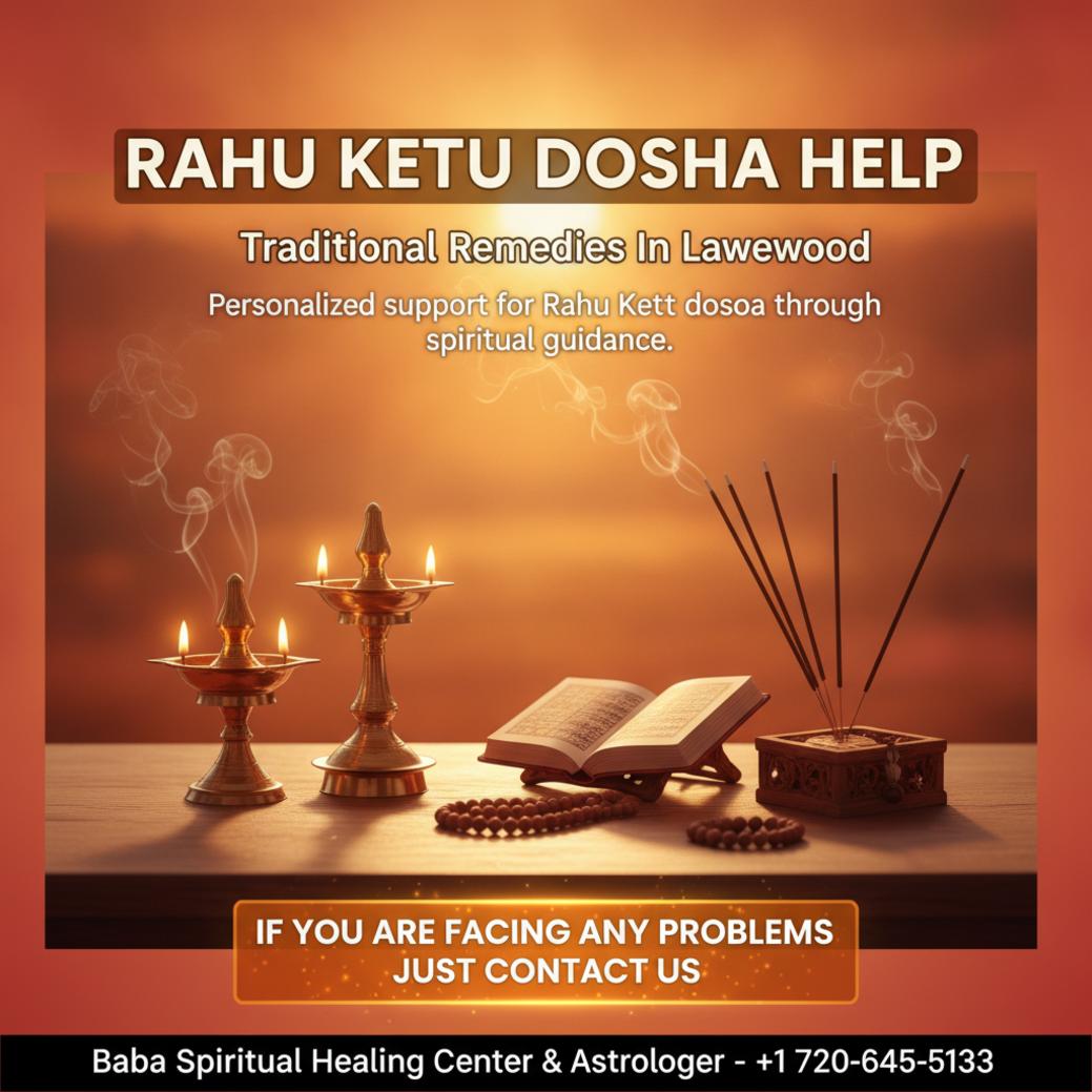 Rahu Ketu dosha remedy spiritual altar in Lakewood, CO lighting